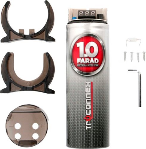 Metra One Farad Digital Capacitor - Silver SHOP ONLINE