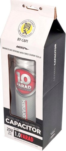 Metra One Farad Digital Capacitor - Silver BUY IN EUROPE