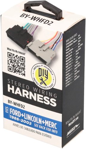 Metra Wiring Harness for Select 1986-2002 Ford, Lincoln, Mercury and Mazda Vehicles - Multi GLOBAL SHIPPING