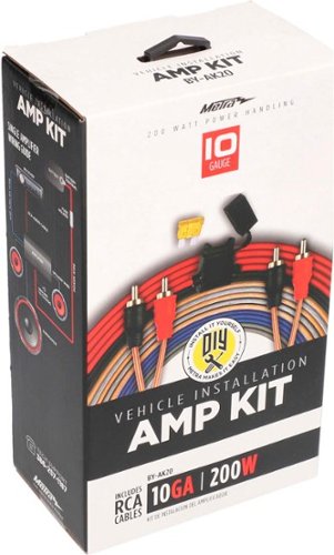 Metra 10 AWG Amp Kit - Multi WHERE TO BUY