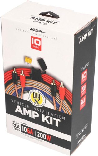 Metra 10 AWG Amp Kit - Multi SHOP ONLINE