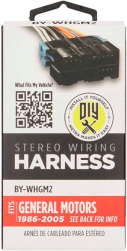 Metra Wiring Harness for Select 1986-2005 General Motors Vehicles - White HOW TO BUY