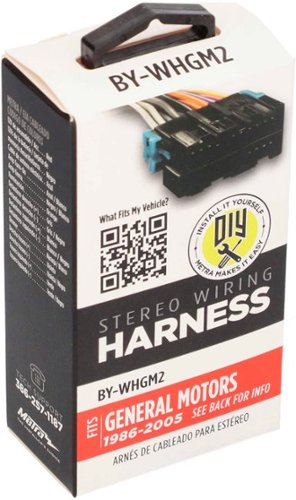 Metra Wiring Harness for Select 1986-2005 General Motors Vehicles - White SHOP ONLINE