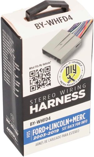 Metra Wiring Harness for Select 2003 and Later Ford, Lincoln, and Mercury Vehicles - Multi HOW TO BUY