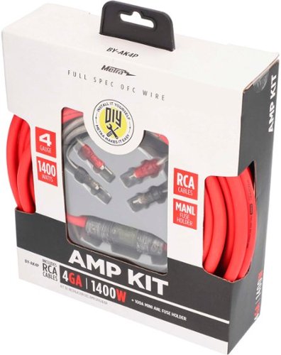 Metra 4 AWG Complete Amp Kit - Multi WHERE TO BUY