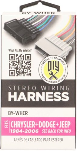 Metra Wiring Harness for Select 1984-2005 Chrysler, Dodge, Jeep and Plymouth Vehicles - Multi HOW TO BUY