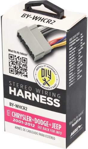 Metra Wiring Harness for Select 2001-2012 Chrysler, Dodge and Jeep Vehicles - Multi GLOBAL SHIPPING