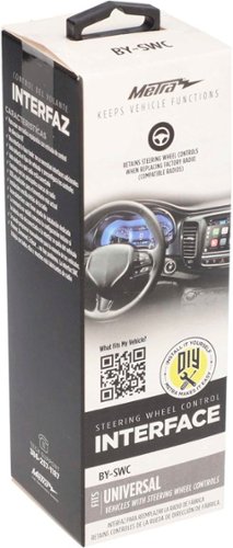 Metra Steering Wheel Control Interface - Black SHOP ONLINE