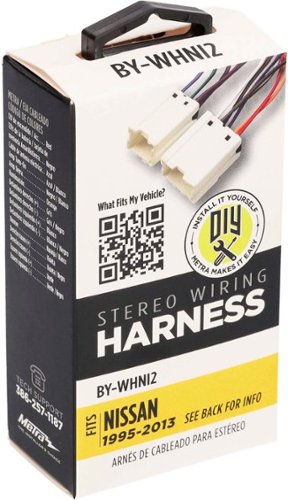 Metra Wiring Harness for Most 1995-2007 Nissan Vehicles - White SHOP ONLINE