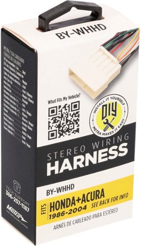 Metra Wiring Harness for Select 1986-1998 Honda and Acura Vehicles - Multi SHOP ONLINE