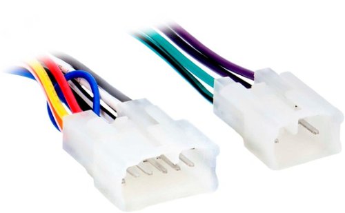 Metra Wiring Harness for Most 1987 or Later Toyota, Scion and Subaru Vehicles - White WORLDWIDE DELIVERY