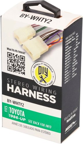 Metra Wiring Harness for Most 1987 or Later Toyota, Scion and Subaru Vehicles - White WHERE TO BUY
