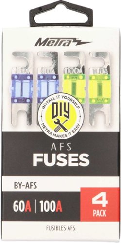 Metra 60- and 100-amp AFS Fuse (4-Count) - Gray SHOP ONLINE
