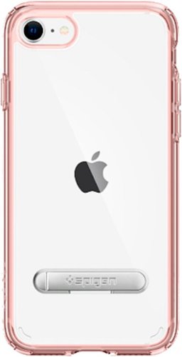 Spigen - Crystal Hybrid S Hard Shell Case for Apple iPhone 7, 8 and SE (3rd Generation) - Pink