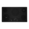 KitchenAid - 36" Built-In Electric Cooktop with 5 Burners and 10''/6'' Even-Heat Ultra Power Element with Simmer Setting - Black-Front_Standard