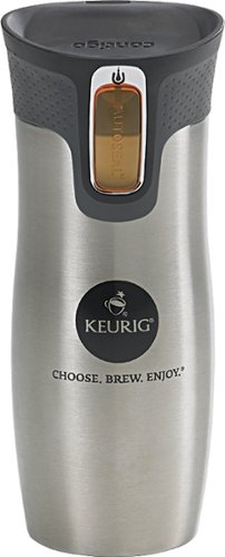 Keurig - Stainless-Steel Travel Mug - Silver