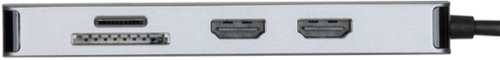 Targus USB-C Dual HDMI 4K Docking Station with 100W PD Pass-Thru - Silver HOW TO BUY