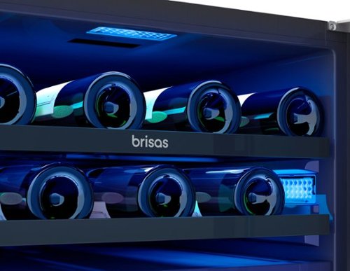 Zephyr Brisas 46 Bottle Dual Zone Under Counter Wine Cooler