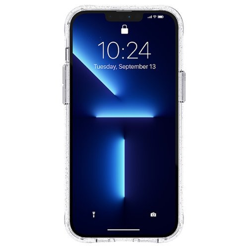 Case-Mate Sheer Crystal Hardhsell Case w/ Antimicrobial for iPhone 13 Pro Max - Multi WORLDWIDE DELIVERY