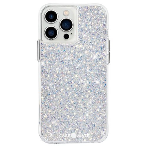 Case-Mate - Twinkle Hardshell Case w/ Antimicrobial for iPhone 13 Pro Max - Stardust