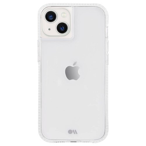 Case-Mate - Tough Clear Plus Hardshell Case w/ Antimicrobial for iPhone 13 - Clear