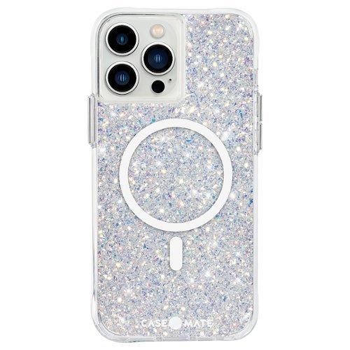 Case-Mate - Twinkle Hardshell Case w/ MagSafe w/ Antimicrobial for iPhone 13 Pro Max - Stardust
