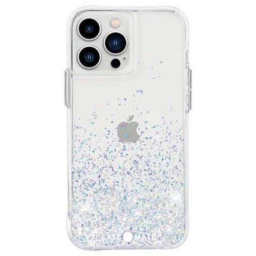 Case-Mate - Twinkle Ombre Hardshell Case w/ Antimicrobial for iPhone 13 Pro Max - Stardust