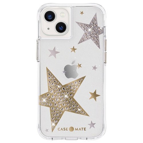 Case-Mate - Sheer Superstar Hardshell Case w/ Antimicrobial for iPhone 13 - Multi