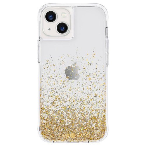 Case-Mate - Twinkle Ombre Hardshell Case for iPhone 13 - Gold