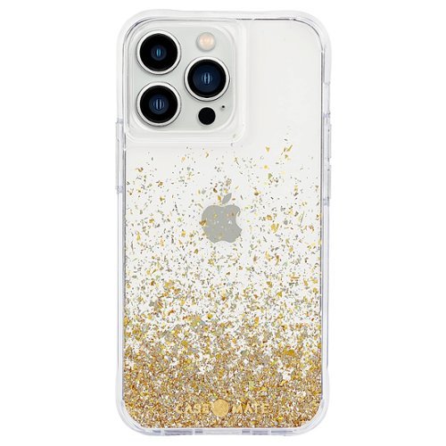 Case-Mate - Twinkle Ombre Hardshell Case for iPhone 13 Pro - Gold