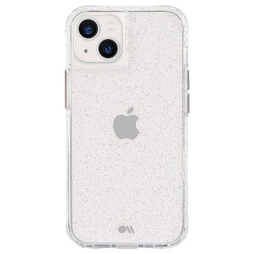 Case-Mate - Sheer Crystal Hardshell Case w/ Antimicrobial for iPhone 13 - Multi