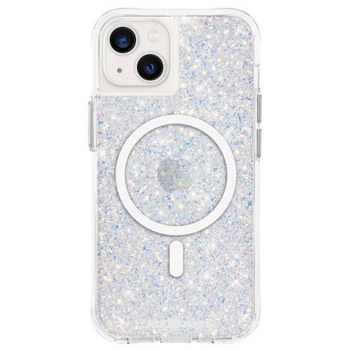 Case-Mate - Twinkle Hardshell Case w/ MagSafe w/ Antimicrobial for iPhone 13 - Stardust
