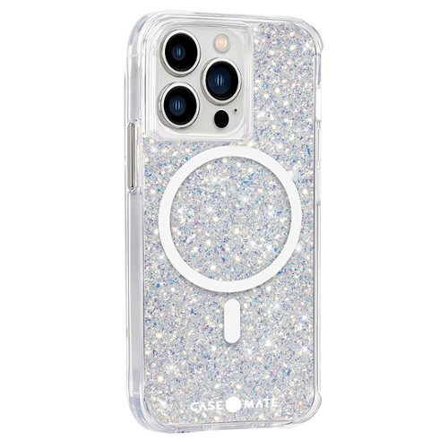Case-Mate - Twinkle Hardshell Case w/ MagSafe w/ Antimicrobial for iPhone 13 Pro - Stardust