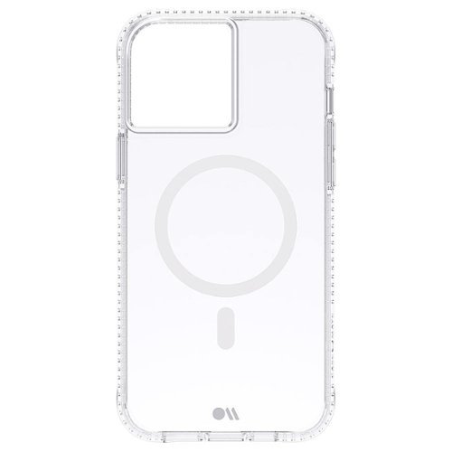 Case-Mate - Tough Clear Plus Hardshell Case w/ MagSafe w/ Antimicrobial for iPhone 13 Pro Max - Clear