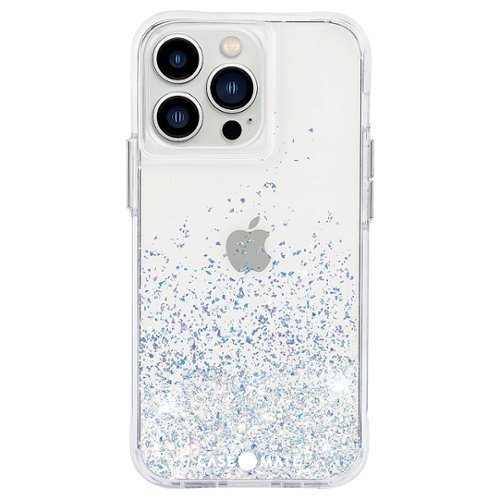 Case-Mate - Twinkle Ombre Hardshell Case w/ Antimicrobial for iPhone 13 Pro - Stardust