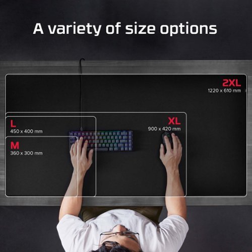 HyperX Pulsefire Mat Gaming Mouse Pad (XL) - Black HOW TO BUY
