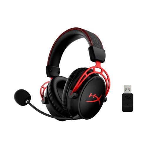 HyperX Cloud Alpha Wireless Gaming Headset for PC, PS5, and PS4 - Black/Red SHOP ONLINE