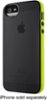 Belkin - Grip Candy Sheer Case for Apple® iPhone® 5 and 5s - Black/Green-Front_Standard