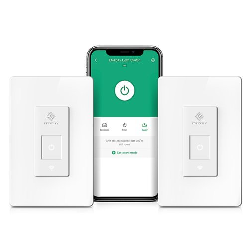 Etekcity - Wi-Fi Smart 3-Way Light Switch (2-Pack) - White