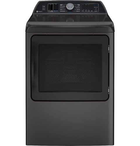 GE Profile - 7.4 cu. ft. Smart Electric Dryer with Sanitize Cycle and Sensor Dry - Diamond Gray