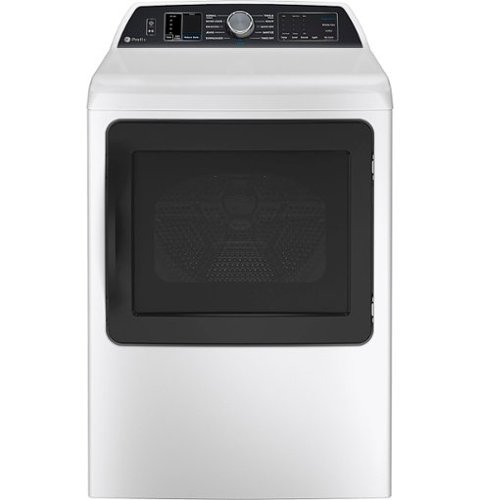 GE Profile - 7.4 cu. ft. Smart Electric Dryer with Sanitize Cycle and Sensor Dry - White