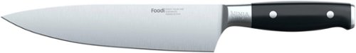 Image of Ninja - Foodi NeverDull System Premium 8” German Stainless Steel Chef Knife - Black