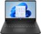 HP - 14" Laptop - Intel Celeron - 4GB Memory - 64GB eMMC - Jet Black-Front_Standard 