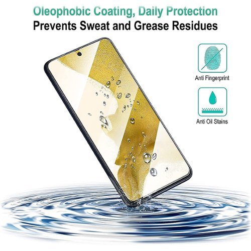 SaharaCase ZeroDamage Ultra Strong+ Tempered Glass Screen Protector for Samsung Galaxy S22 - Clear BUY ONLINE