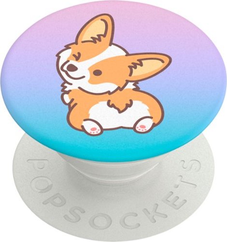 PopSockets - PopGrip Cell Phone Grip and Stand - Cheeky Corgi