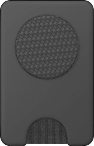 PopSockets - PopWallet+ for MagSafe Devices - Carbonite Weave