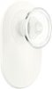PopSockets - MagSafe PopGrip Universal Magnetic Grip & Stand with Adapter Ring for Cell Phones - White and Clear-Front_Standard