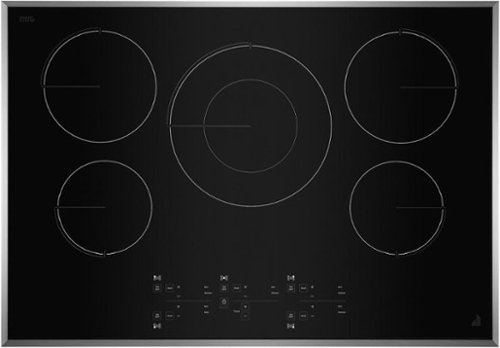 Photos - Hob Electric JennAir - 30" Lustre Built-In  Cooktop with Assisted Cooking - Bla 