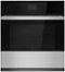 JennAir - 27" Built-In Single Electric Wall Oven - Floating Glass Black-Front_Standard