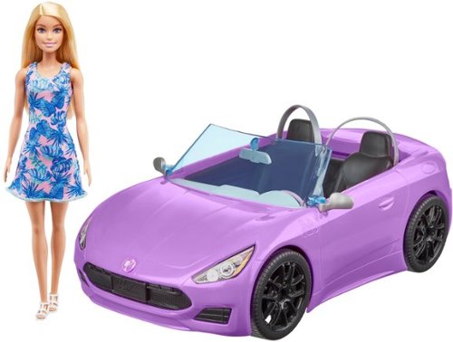 Barbie - Doll & Vehicle Playset Blonde - Pink